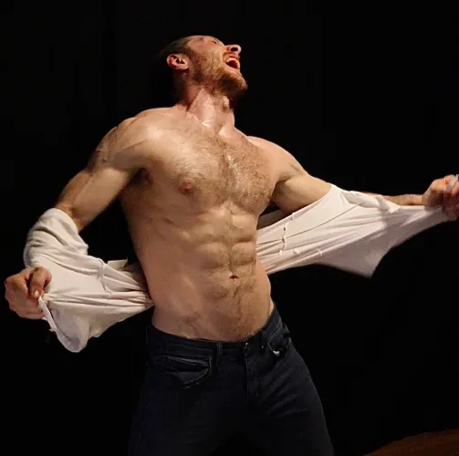 This is just how I always take my shirt off‍♂️ by Mike_Beast_Faoladh