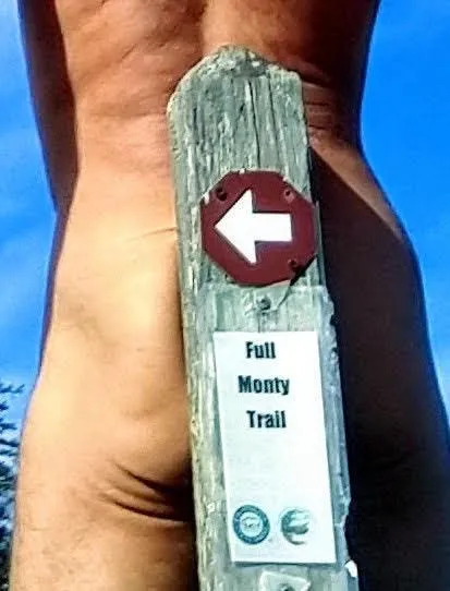 This is my favorite hiking trail for Naked Adventures. posted by CalBare