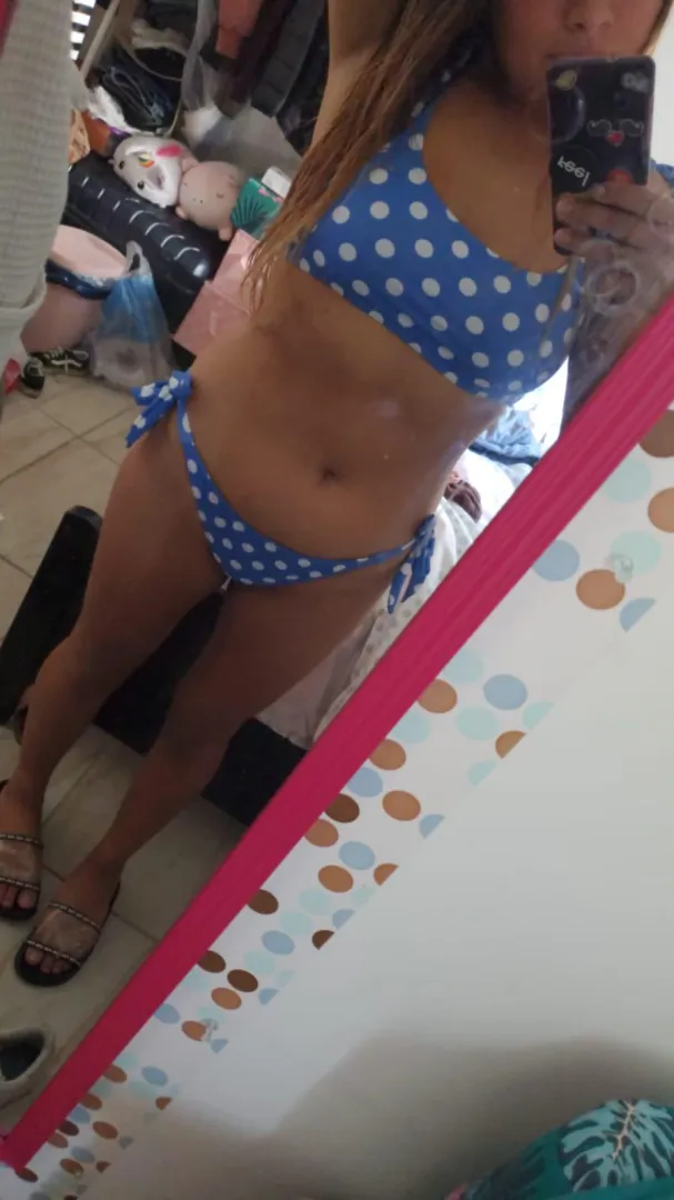 This is my wife, she wants to have enough compliments for her to wear micro bikinis, let her know, posted by NeckEnjoyer