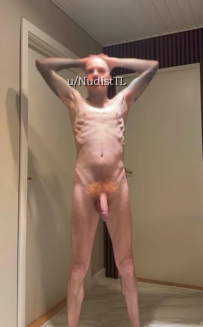 This is the dress code when you visit your neighbors. Who is coming ❤️ posted by NudistTL