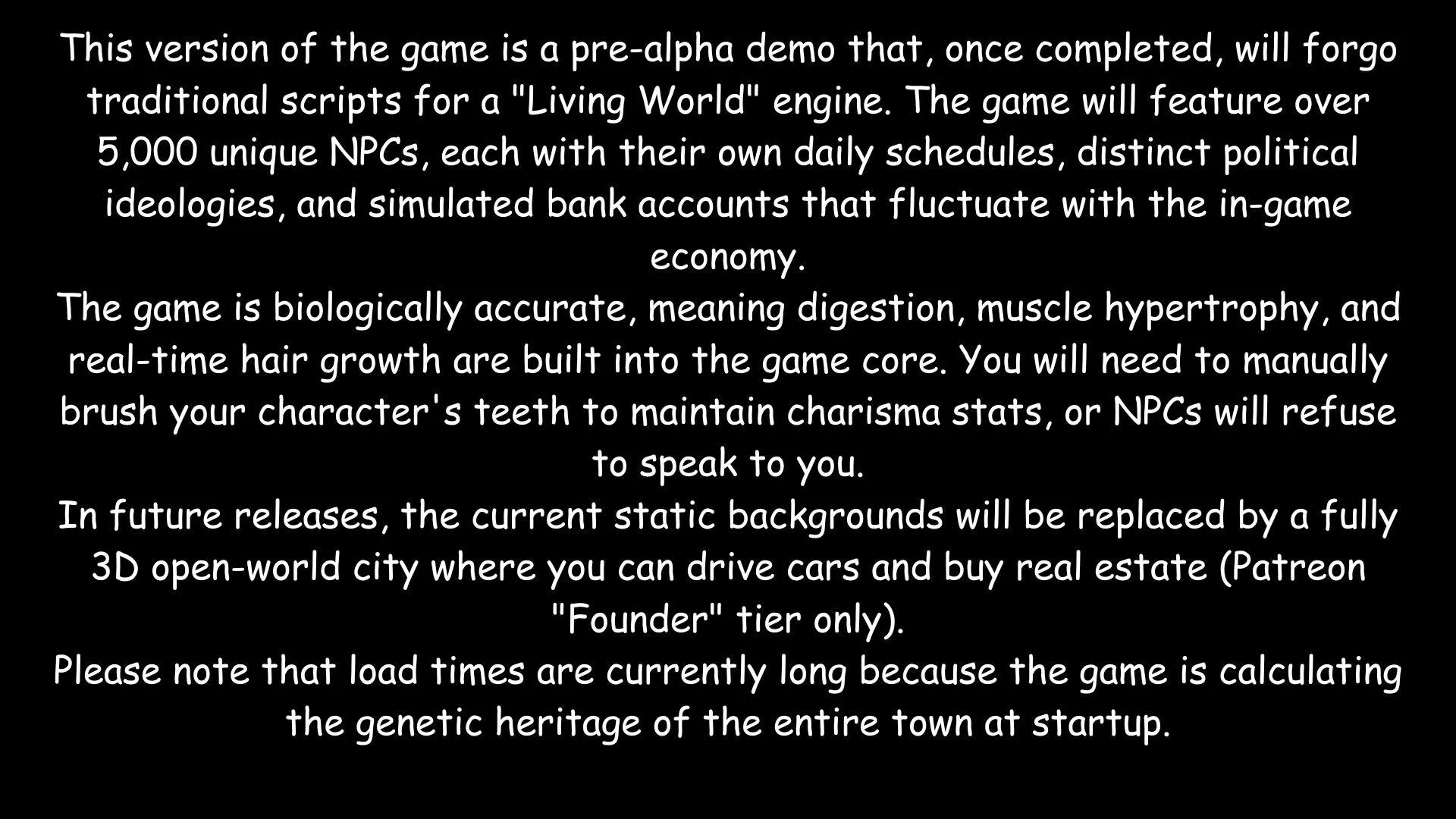 This is the most embitiouser first signs I've ever read for an avn posted by Ozurie_Games