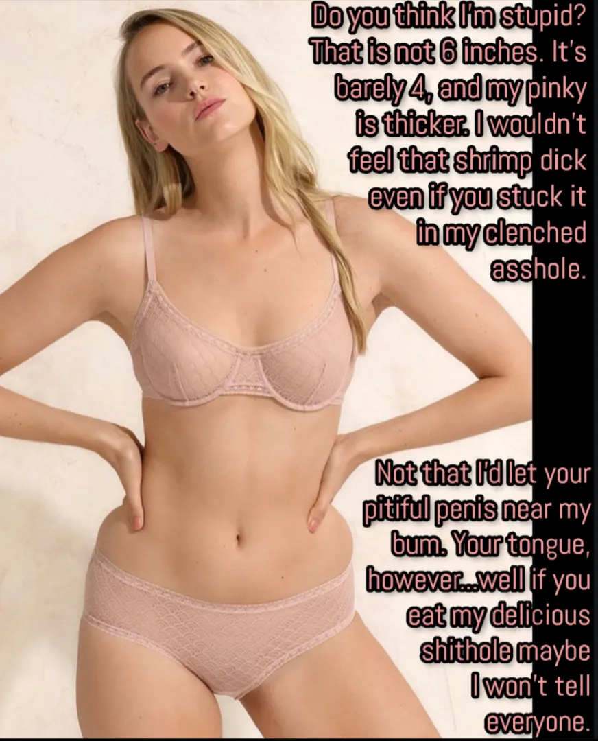 This is what happens when you lie about your size... posted by BenjiGreen90