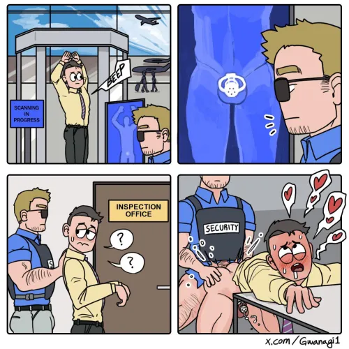 This is why you don’t wear a cage to the airport by Quiet-but-wild777