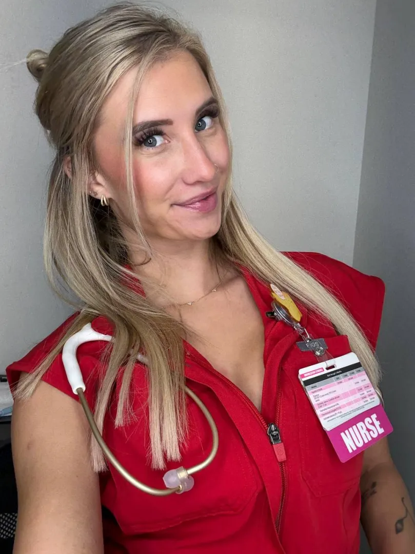 This nurse knows exactly how to make you feel better. posted by nurseariaxo