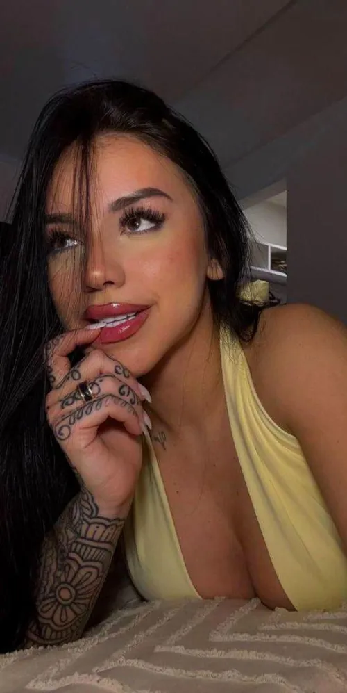 this pink brown shade completes the look by SereneSorceressx