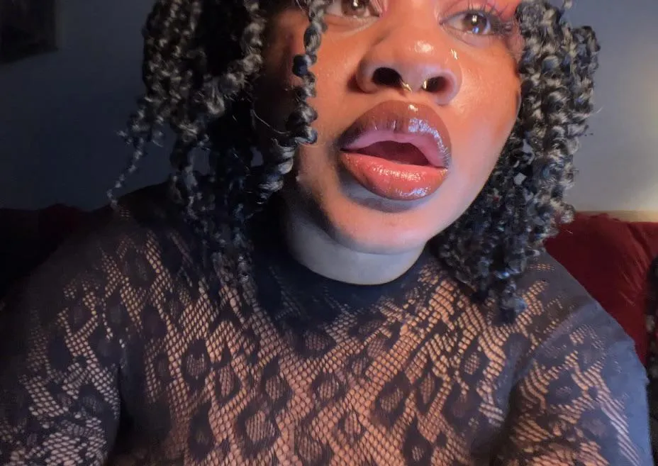 This plus the juicy sticky sounds of a lip gloss tube  pure seduction posted by Gstaerr