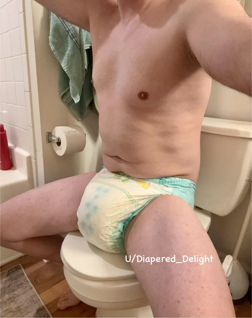 This potty training thing is easy! posted by diapered_delight