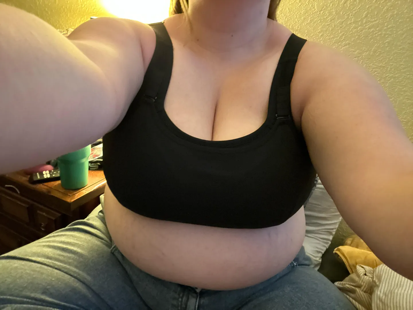 This sports bra boosts them so nicely! posted by Hypno-Bitch-Lit