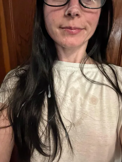 This top has been cummed on so many times by ctsharing