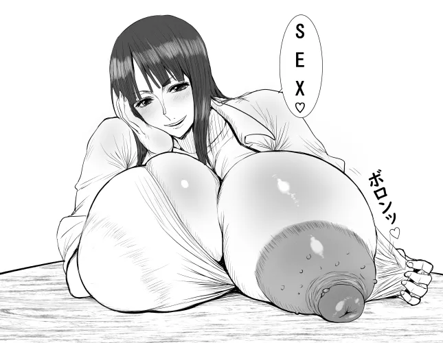 This was how Nico Robin managed to join the Straw Hat Crew (ponkotsuu) by Hornymancer88