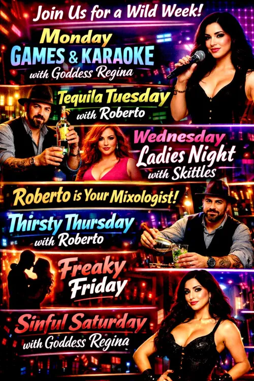 This weeks events by maturelatins70