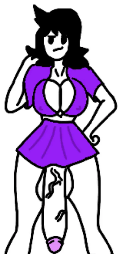 Thought I’d make a quick futa drawing by Gold-Maintenance-175