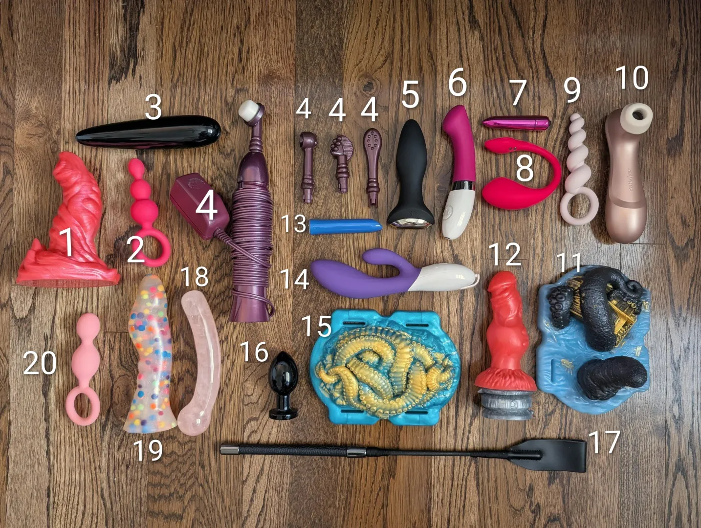 Thought it was a good time to take an updated photo of my collection posted by Glittering-Run5628