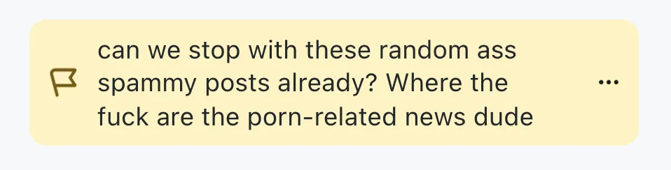 Thoughts on more Porn News? posted by DSCholly