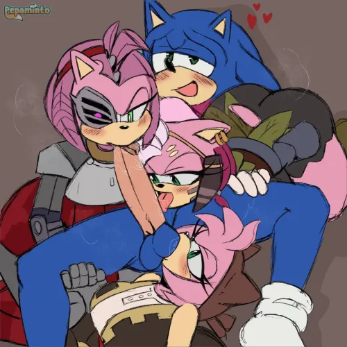Three Amy's at one by Mission-Shape-9686