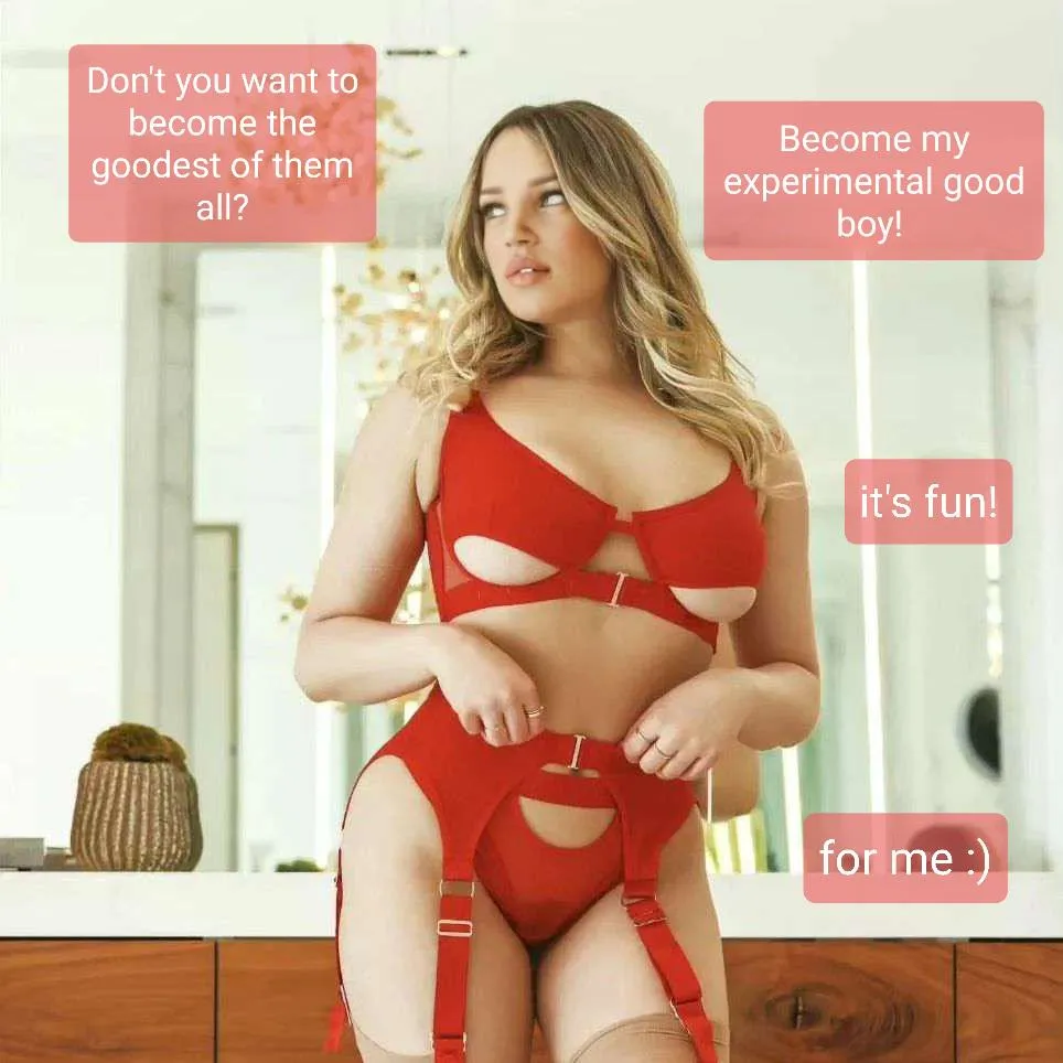 Three places open for aspiring experimental good boys! See highest tier on my patreon (link in comment) posted by Valery_JOI