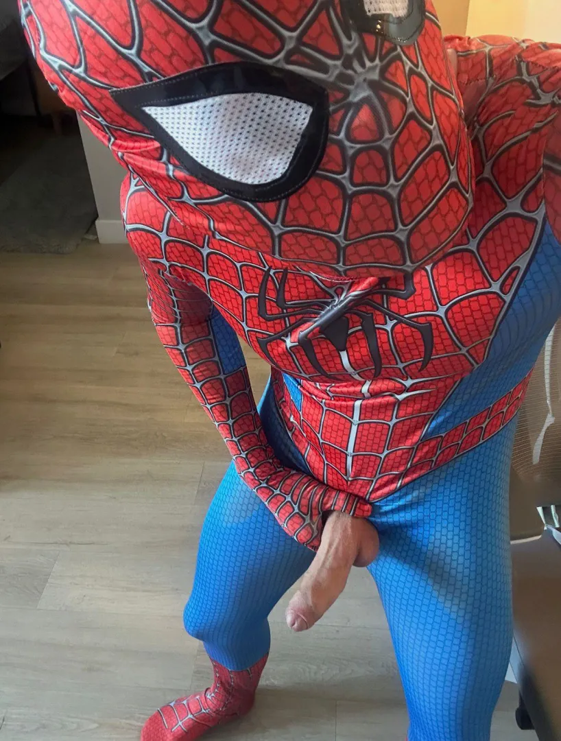 through my costume haha posted by bicuriousxx