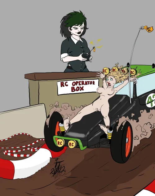 Tie me up to race all day. by sallytheshrinky