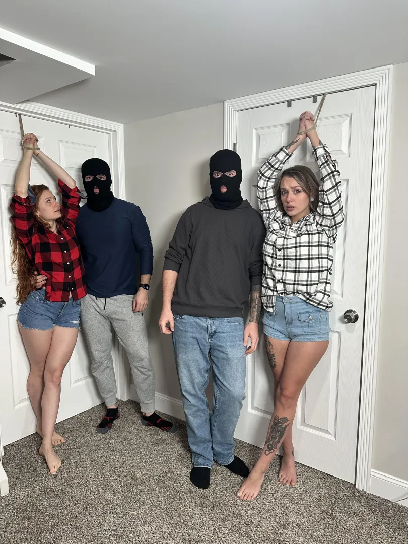 Tied and about to be used posted by Scarlettsdollhouse