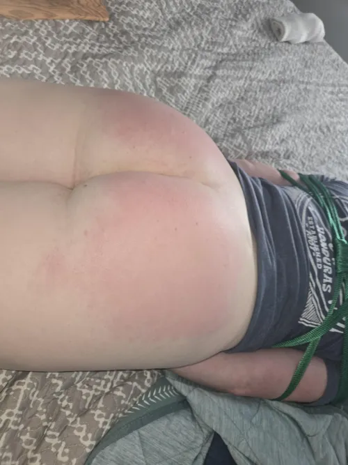 Tied and spanked by witchy-sally-rope