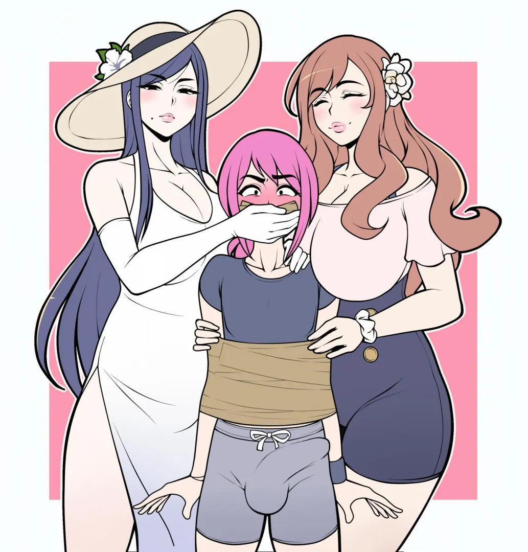 Tied up by two beauties posted by Somanycookies1