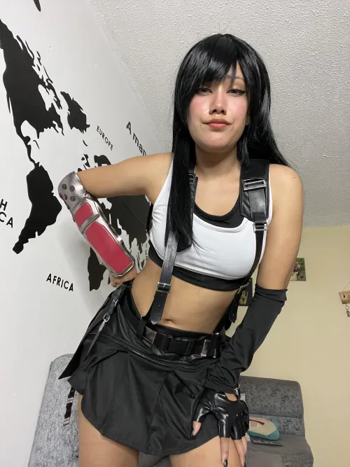 Tifa Lockhart from [Final Fantasy] by (Kiki Chan) by PeachyPetalll