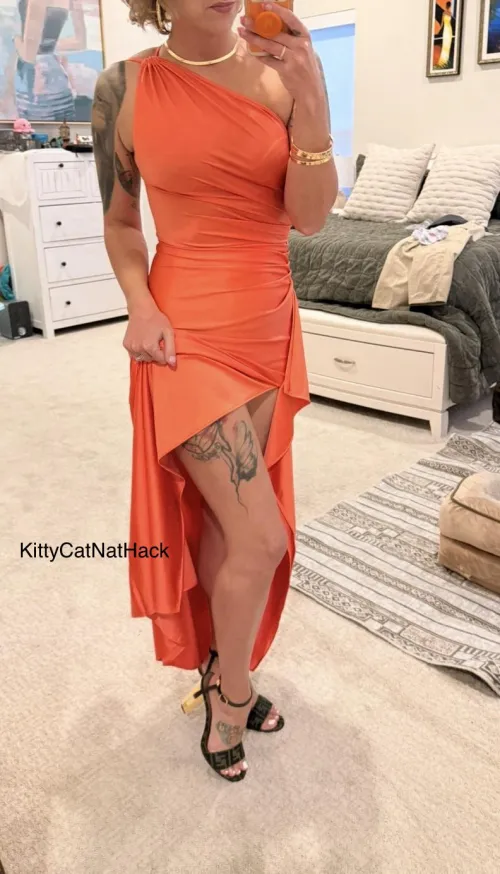 Tight dresses mean no undies even if you are going to a black-tie gala  by KittyCatNatHack