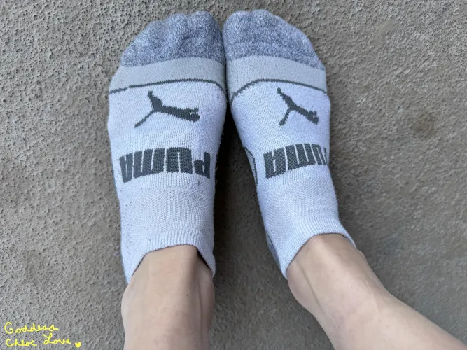 tiny puma socks. by Goddess_ChloeLove