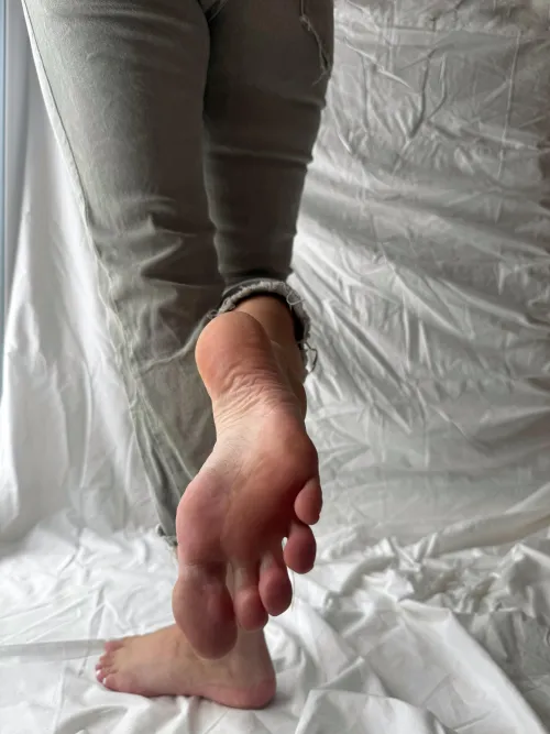 Tired feet from work. Would you give them some love?  by Nordicvelvet