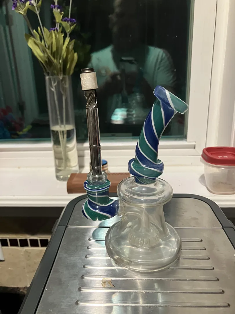 Titanium Helix + Vaphit Silver Collar posted by JDaul10