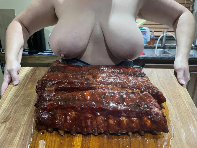 Titties and Ribs!! by Rare-Wealth9409