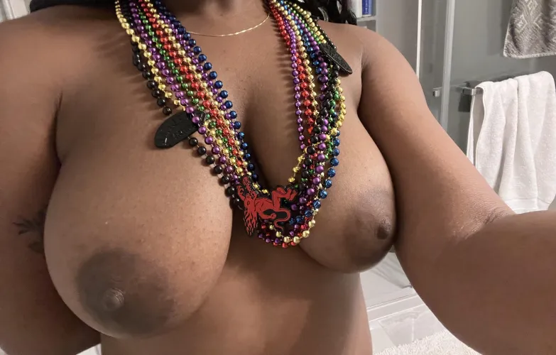 Titties out for Mardi Gras weekend by hxmbeet