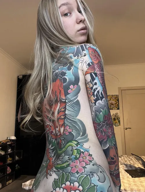 Today's punk naked pic by peacch_gloss