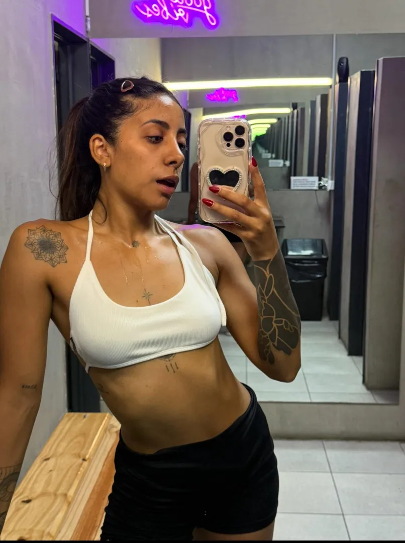 Today's training was tough. posted by Brunettesweett