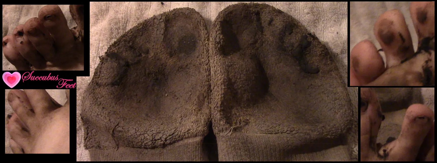 Toe scum impressions / Inside out. posted by Succubus-Love