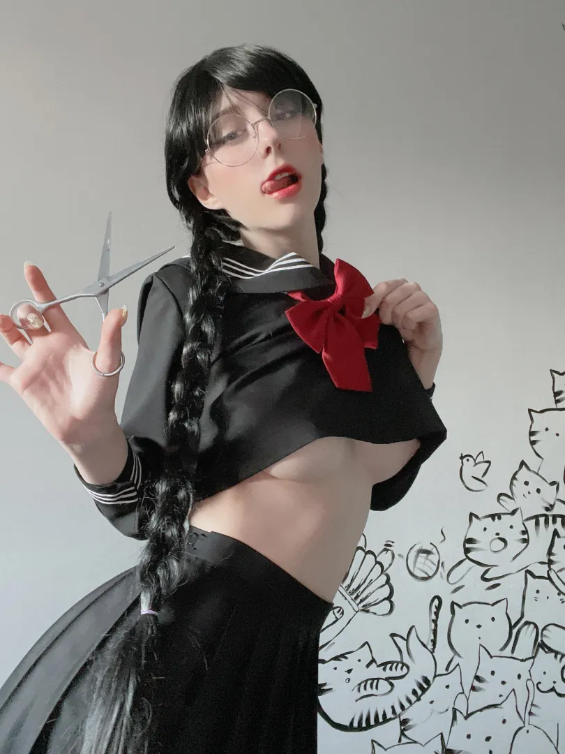 Toko Fukawa (by Tulpina) [Danganronpa] posted by CreamPetitee