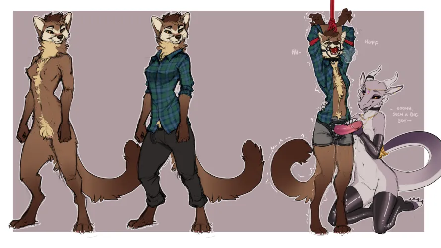 Tomboy Pine Marten (ruaidri) [FF] by Olive-The-Otter