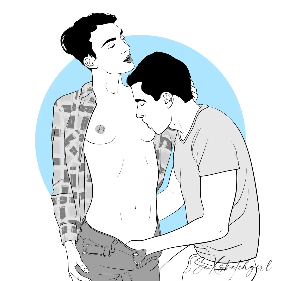 Tomboy tits (by Sexsketchgirl) posted by New-Sexsketchgirl