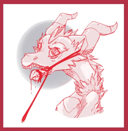 Tongue-tied captive (OC) by _m0thy