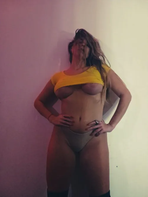 Too busty to hide by Helpful-Ad9732