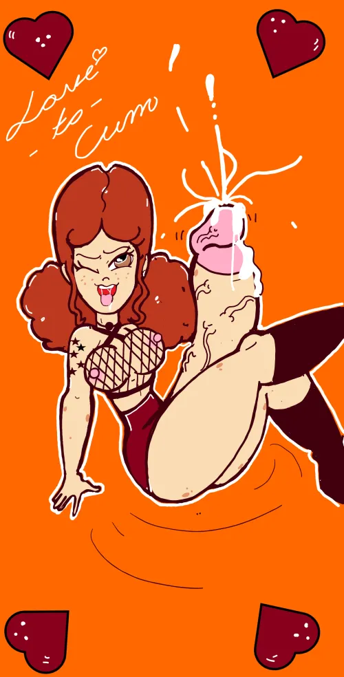 Toon hung futa loves to cum (OC) (elLatino_loco0107) by elLatino_loco0107