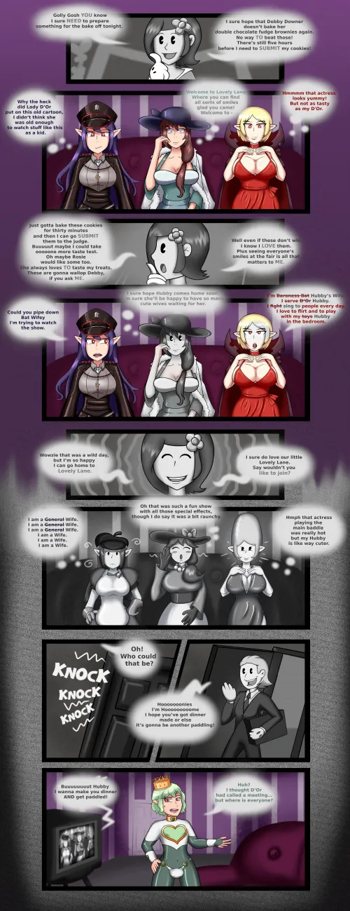 [Toon/Stepfordization] Lovely Lane: A Villainous Addition by LionOhDay by JudithNeff