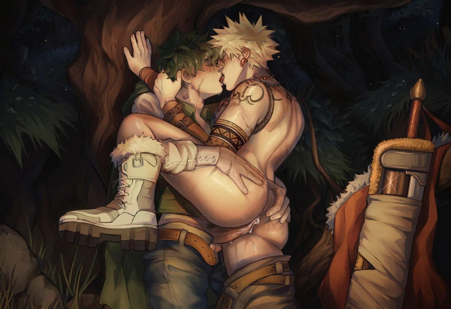Top Deku in the forest! Oh yeah! (Chel_Ts0) posted by EternalSnow05
