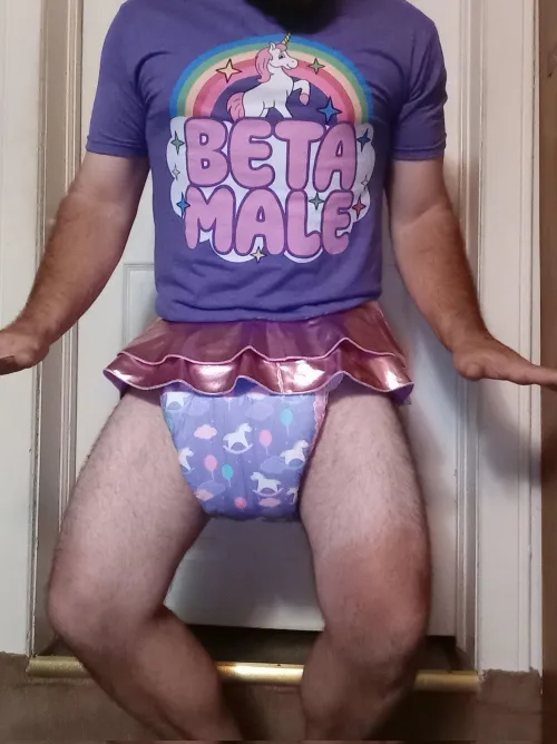 Total beta male diaper sissy! by Spare_Elevator701