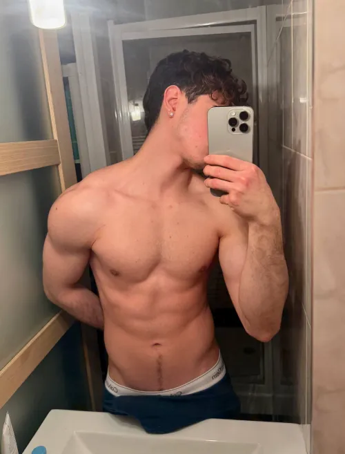 Touch my biceps or something else?  by Flavio_Morino