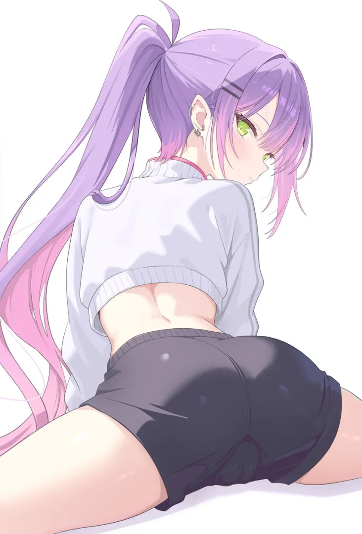 Towa Doing a Split in Shorts [Hololive] posted by sd6636