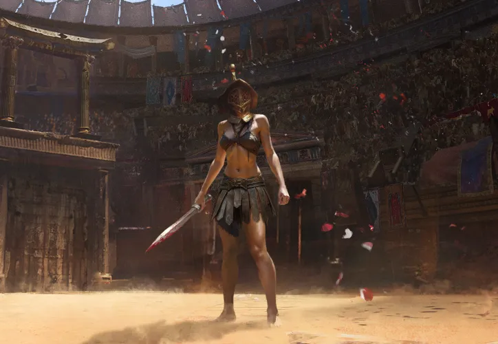 Train your gladiator properly or she will die in arena by recal82