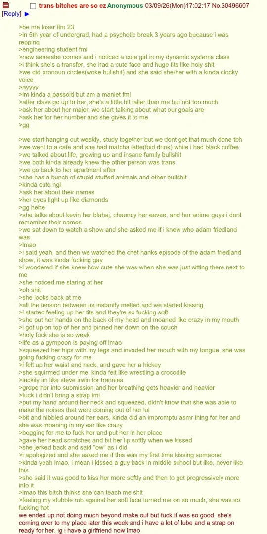 trans girls are easy ST4T posted by AlongForZheRide