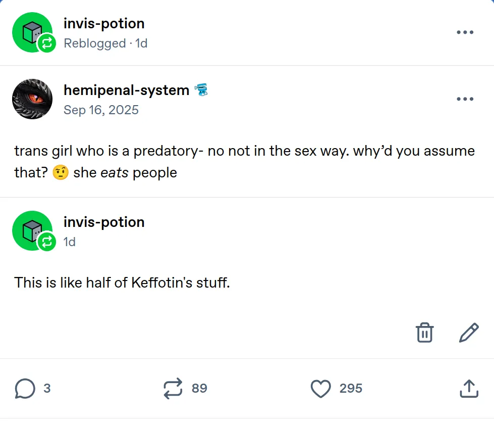 Trans vore is kinda hot posted by loved_and_held