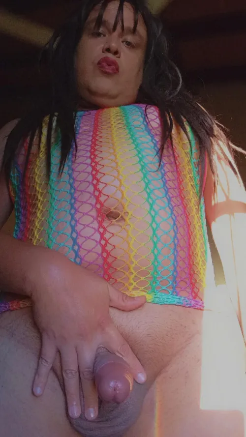 Trans with a big, curved cock... perfect for deepthroat  by Tricky_Piccolo_1164